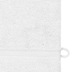Lot de 3 gants de toilette 550 g/m² Blanc 16x22 cm LUXURY