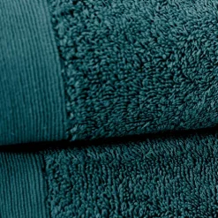 Lot de 2 serviettes de toilette 500 g/m² Denim 50x90 cm STUDIO