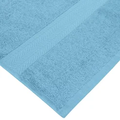 Lot de 3 serviettes invité 550 g/m² Cobalt 30x50 cm LUXURY