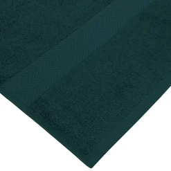 Lot de 3 serviettes invité 550 g/m² Petrol 30x50 cm LUXURY