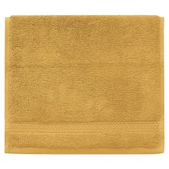Lot de 3 serviettes invité 550 g/m² Caramel 30x50 cm LUXURY