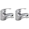 Lot de deux robinets de bidet Helloshop26