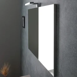 Lotto Meuble De Salle De Bain Mural 80Cm Avec Lavabo Et Miroir