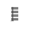 LuxeBath Radiateur de Salle de Bain Iron EM 500x1000 mm Anthracite Raccord Central