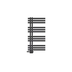 LuxeBath Radiateur Design Iron EM 500x1000 mm Anthracite Raccord Central au Bas