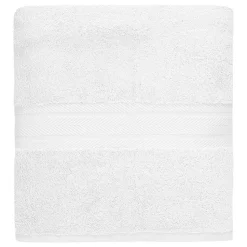 Maxi drap de bain 550 g/m² Blanc 100x150 cm LUXURY