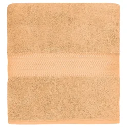 Maxi drap de bain 550 g/m² Pêche 100x150 cm LUXURY