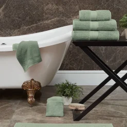 Maxi drap de bain 550 g/m² Sauge 100x150 cm LUXURY