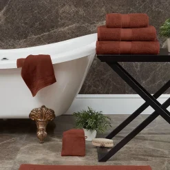 Maxi drap de bain 550 g/m² Terracota 100x150 cm LUXURY