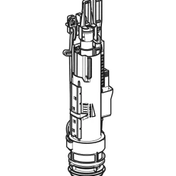 Mécanisme de chasse - Geberit - Type 212 complet - A encastrer