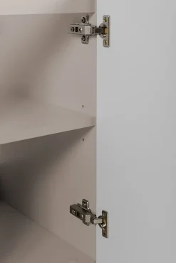Meuble bas de salle de bain à suspendre avec une porte FLOW CACHEMIRE 40 cm