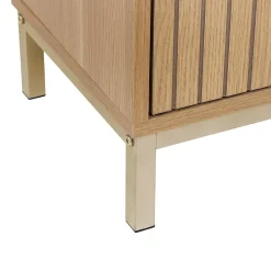 Meuble bas Tasso sous lavabo effet bois naturel - Beige- 5five