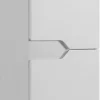 Meuble colonne de salle de bain suspendu MODERN blanc 35 x 136 cm