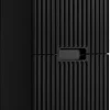 Meuble colonne de salle de bain suspendu VENA noir 36 x 136 cm