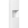 Meuble colonne de salle de bain à suspendre NOVA BLANC 30 X 140 cm