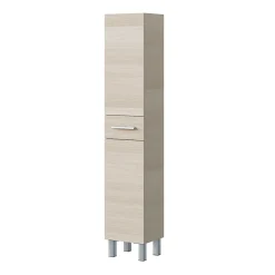 Meuble colonne de salle de bains l.35 cm effet bois Ondise