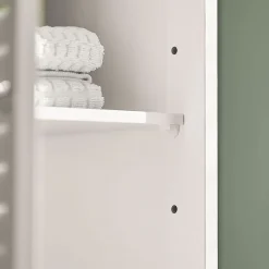 Meuble Colonne de Salle de Bain Armoire haute, FRG236-W, SoBuy