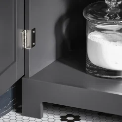 Meuble Colonne de Salle de Bain Armoire Rangement, BZR17-DG, SoBuy
