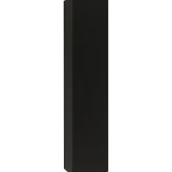 Meuble colonne salle de bain 140 cm suspendu - Noir mat - Karaib 2