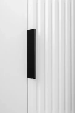 Meuble colonne suspendu de salle de bain ADEL BLANC 35 x 140 cm