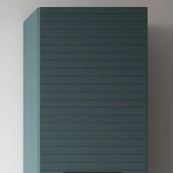 Meuble d'appoint de salle de bain BOREAL 35x27 cm finition BLEU OCÉAN mat à suspendre Kibath