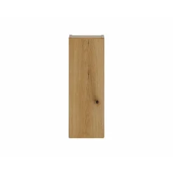 Meuble de rangement de salle de bain VANO 1 porte Coloris chene L20 x P57 x H18 cm Meuble suspendu