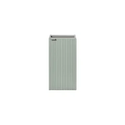 Meuble de rangement salle de bain ELVINA 1 porte H57 cm Vert sauge pastel Suspendu