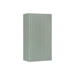 Meuble de rangement salle de bain ELVINA 1 porte H57 cm Vert sauge pastel Meuble suspendu