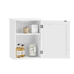 Meuble de Rangementde Salle de Bain Armoire Suspendue, BZR19-W, SoBuy