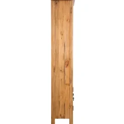 Meuble de salle de bain autoportant Bois pin massif 48x32x170cm vidaXL