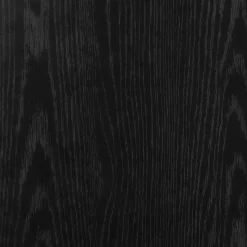 Meuble de salle de bain avec porte-rouleau noir 20,5x20x90 cm vidaXL