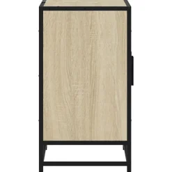 Meuble de salle de bain avec lavabo Chêne Sonoma 90 x 33 x 60 cm Bois d'ingénierie vidaXL