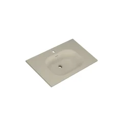 Meuble de salle de bain avec vasque 80 cm amande Aquavenus