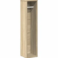 Meuble de salle de bain avec porte-rouleau chêne sonoma vidaXL