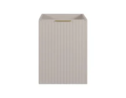 Meuble de salle de bain, Cachemire + poignée dorée, 40 x 57 x 46 cm