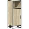 Meuble de salle de bain Chêne Sonoma 35x37,5x100 cm Bois d'ingénierie vidaXL