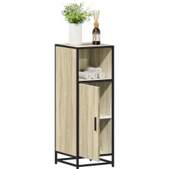 Meuble de salle de bain Chêne Sonoma 35x37,5x100 cm Bois d'ingénierie vidaXL