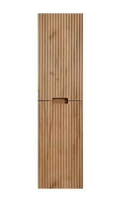 Meuble de salle de bain, chêne Craft, 35 x 136 x 27 cm