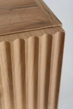 Meuble de salle de bain, chêne Craft, 35 x 136 x 27 cm