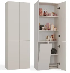 Meuble de salle de bain, cachemire, 60 x 30 x 174 cm