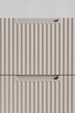 Meuble de salle de bain suspendu sous vasque VENA cachmire 60 cm