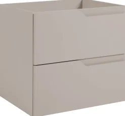 Meuble de salle de bain suspendu sous vasque MODERN cachmire 60 cm