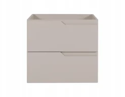 Meuble de salle de bain suspendu sous vasque MODERN cachmire 60 cm
