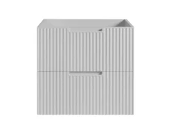 Meuble de salle de bain suspendu sous vasque VENA blanc 60 cm