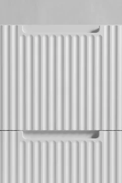 Meuble de salle de bain suspendu sous vasque VENA blanc 60 cm