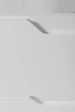 Meuble de salle de bain suspendu sous vasque MODERN blanc 60 cm