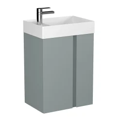 Meuble de salle de bain UNIQ 49 x 34,5 x 63 cm en plusieurs couleurs - Vert