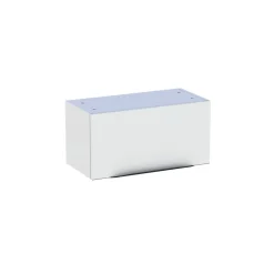 Meuble de salle de bains haut blanc brillant l.60 x H.30 x P.30 cm, Pamili