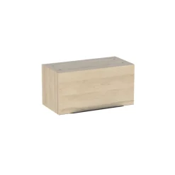 Meuble de salle de bains haut effet bois l.60 x H.30 x P.30 cm, Pamili