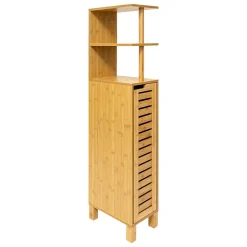 Meuble de WC en bambou SICELA - H. 120 cm